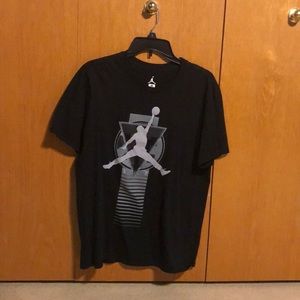Black and Grey Jordan t shirt - Mens, Rare